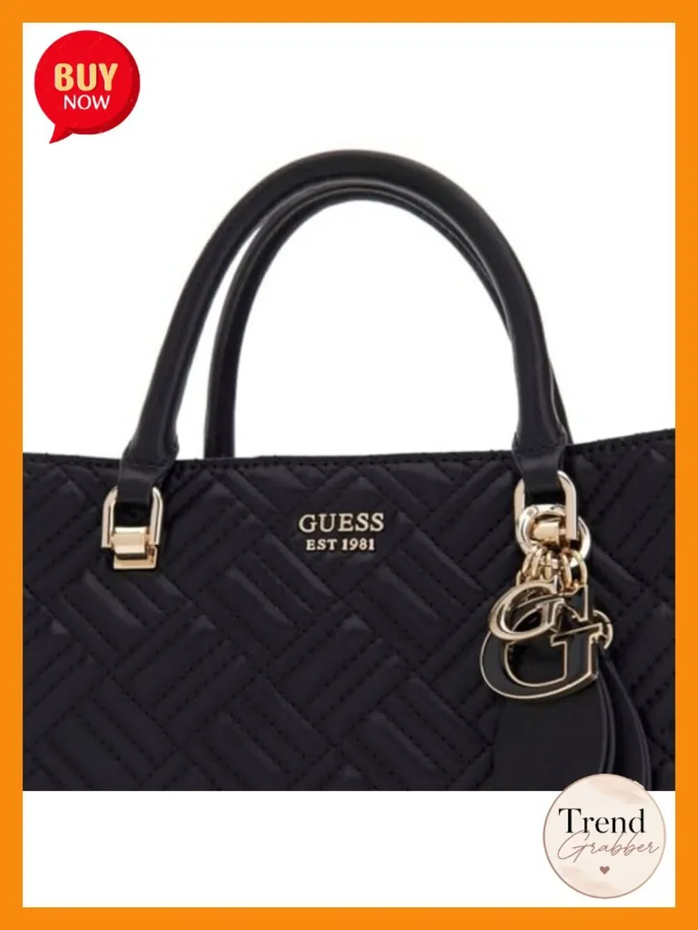 PU Satchel with Triple Compartments, Top Handle and Crossbody Strap
